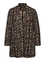 Jas VMC Brushedkatrine Print Leo Sepia Tint