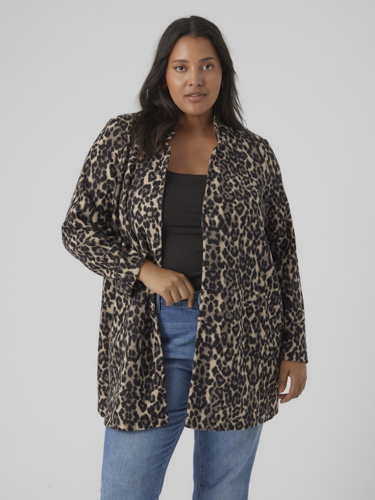 Jas VMC Brushedkatrine Print Leo Sepia Tint