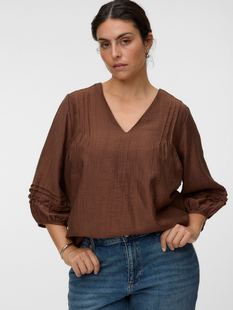 Blouse VMC Leslie Cocoa Brown