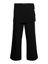 Broek met overslag rokje VMC Inga Black