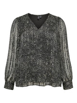 V - Neck Blouse VMC Nabila print Topiaca