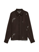 Blouse VMC Gilma Pailette Chocolate