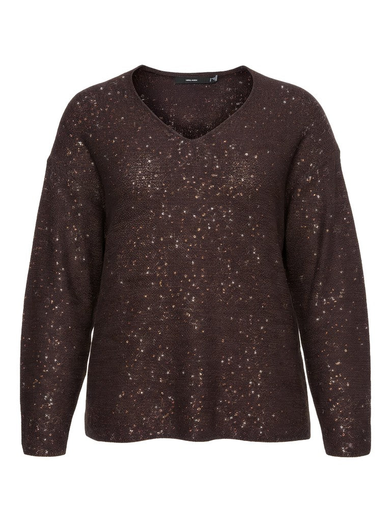 Trui VMC Newleilani Sequins Chocolate Torte