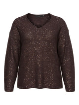 Trui VMC Newleilani Sequins Chocolate Torte