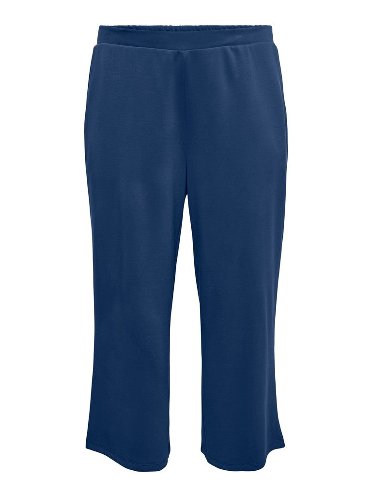 Culotte Broek VMC Ella Wide Navy Peony