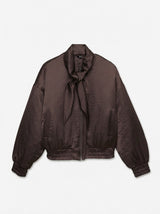 Bomber Jack VMC Penny met sjaal Chocolate Torte