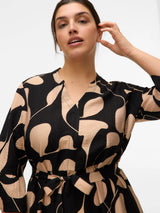 Jurk Maxi VMC Vera Black/Lina