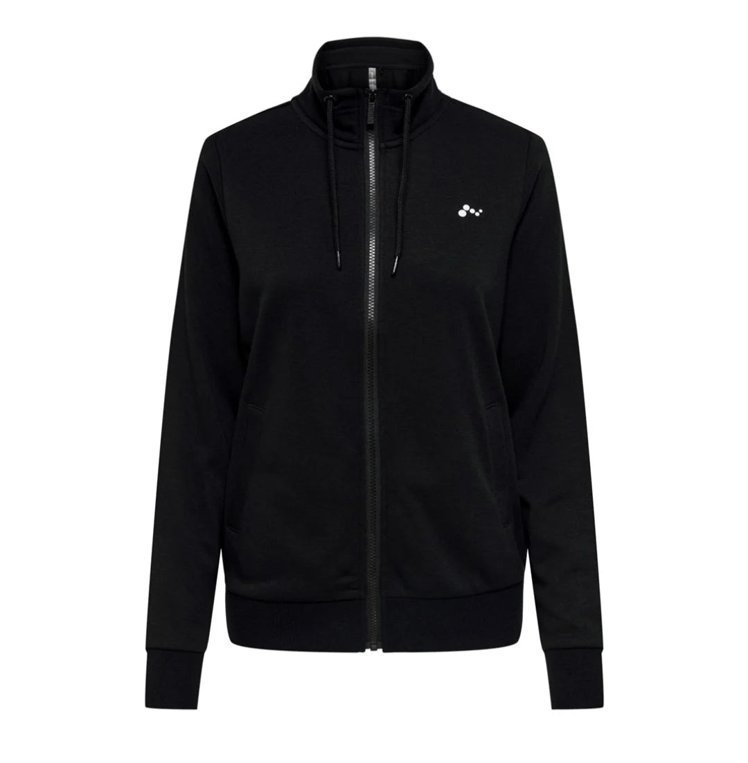 ONP Sweat Vest Elina zwart t/m 54