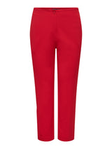 Cigarette Pants Carrena HW Mars Red