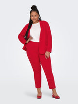 Cigarette Pants Carrena HW Mars Red