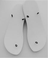 Porelsol Slipper Cunya Basis 3 lus wit