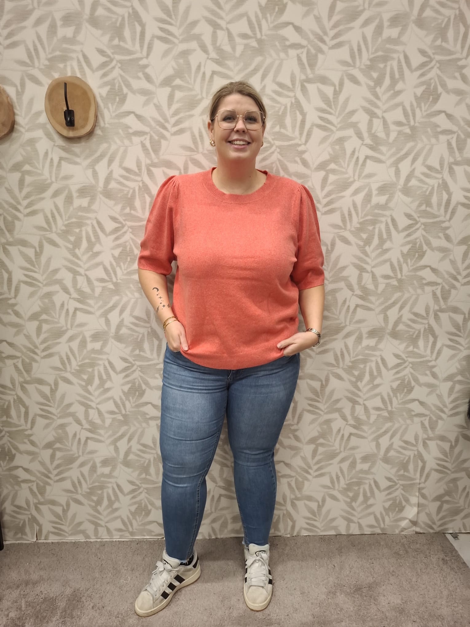 Trui Carrica Sun Kissed Coral