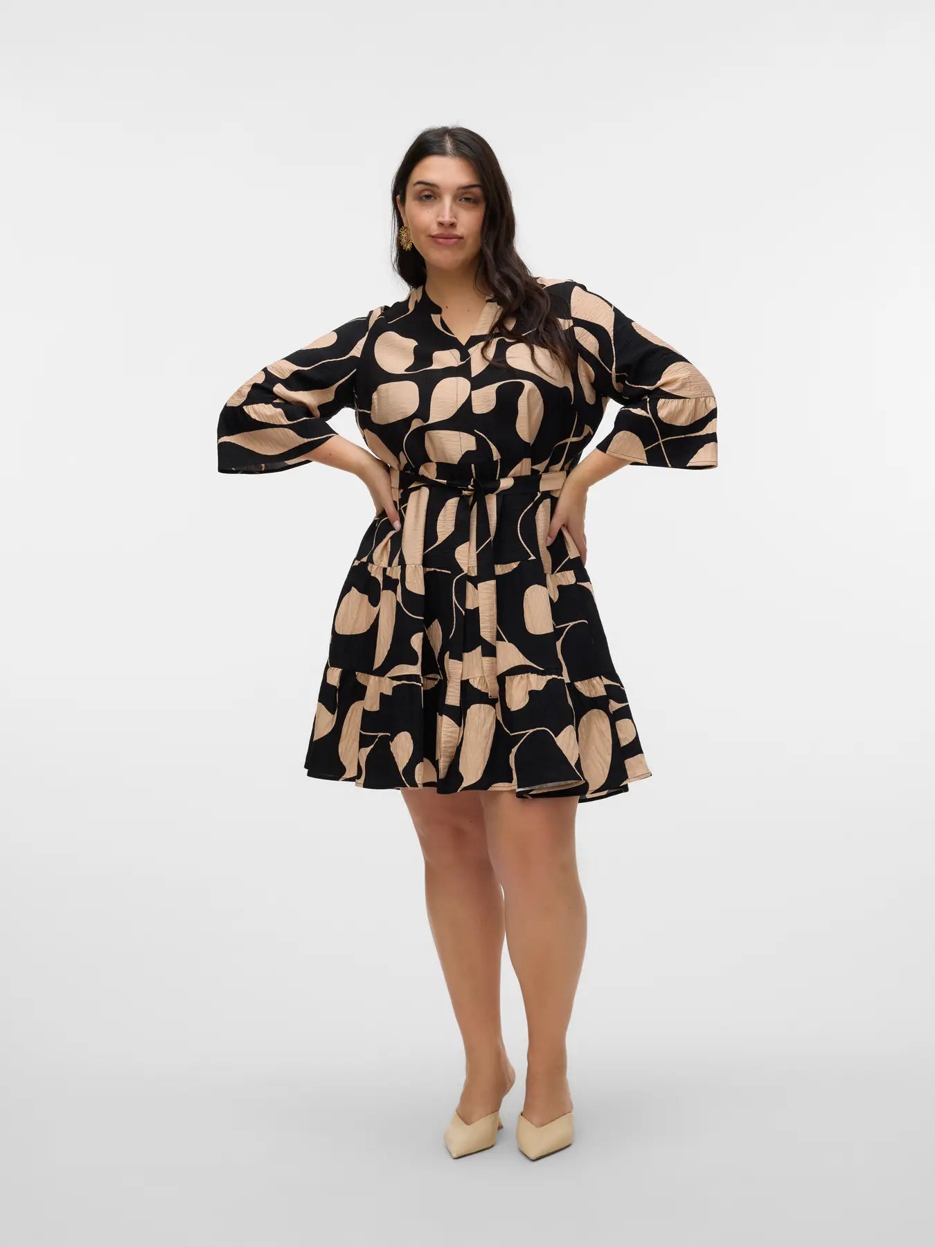 Jurk kort VMC Vera Black/Lina