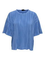 Plisse shirt Carravenna Bijou Blue
