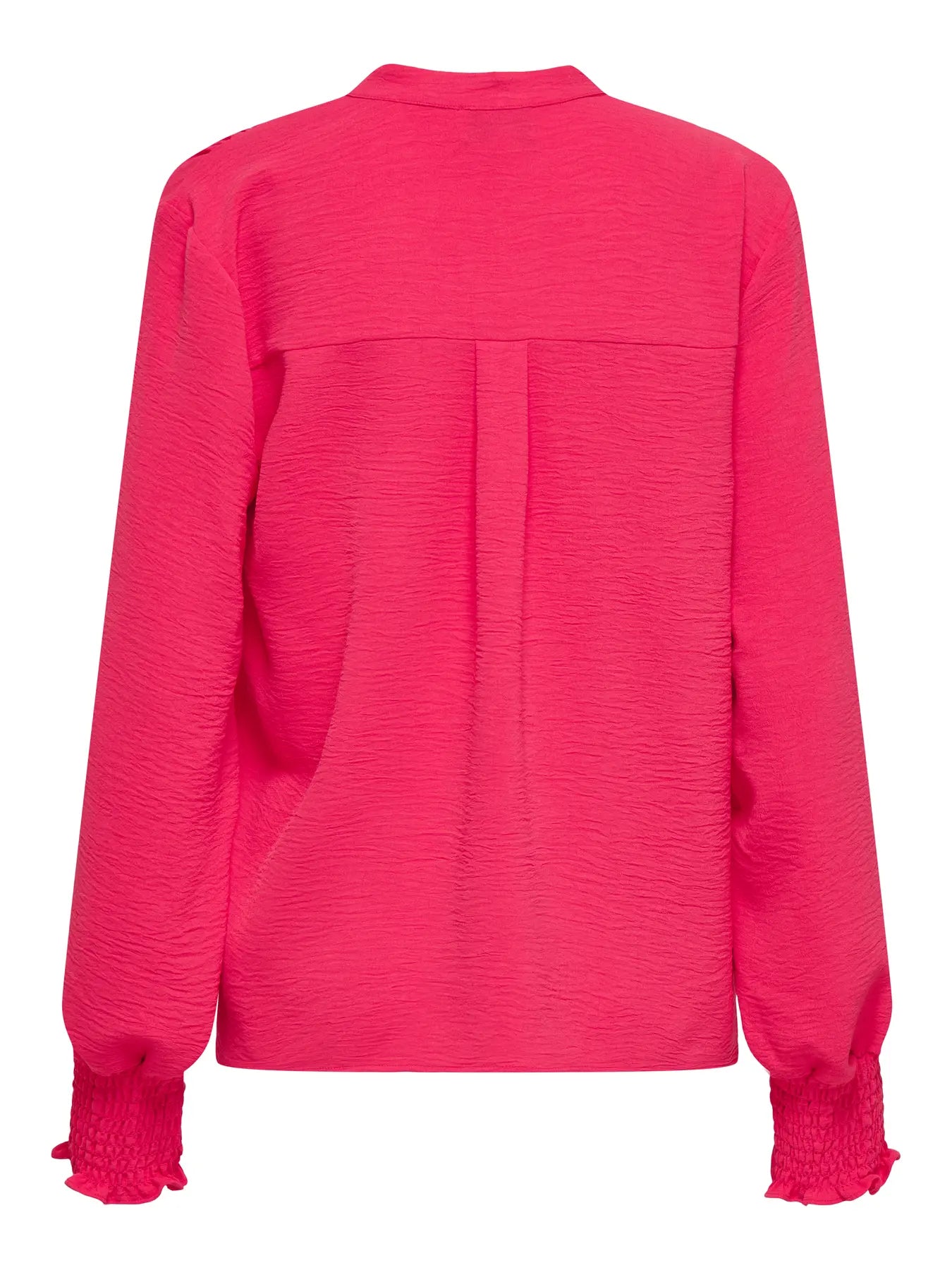 Blouse Lange Mouw  Carmetta V-neck  Rasberry