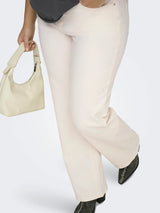 Wide Jeans Carwilly HW (DOT019) Ecru LM32