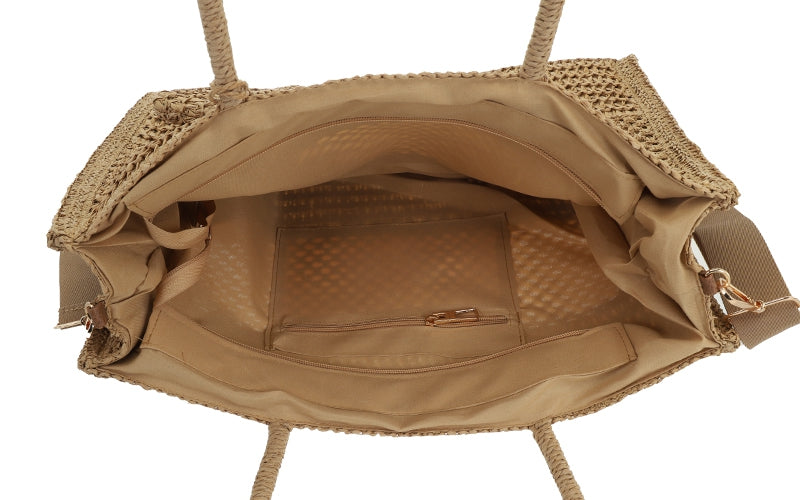 Khaki strandtas Menton