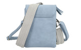 Light blue telefoon- en schoudertasje Keith