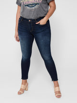 Jeans Carwilly reg ank skinny jeans dark blue (4342) lengtemaat 34