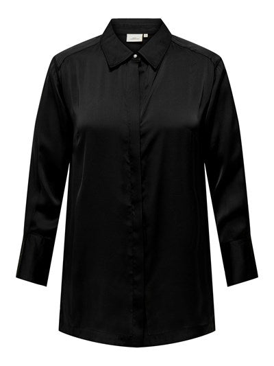 Long Blouse Carhannabel black t/m 54