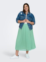 Plisse Rok Carsky Spear Mint