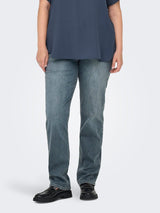 Straight Jeans Carwilly HW (REA2602) Speciale Blue/Grey denim LM32
