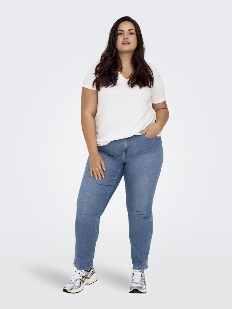 Jeans Carhiris Straight (pim522) push up Light Blue Denim LM 32