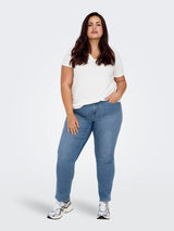 Jeans Carhiris Straight (pim522) push up Light Blue Denim LM 32