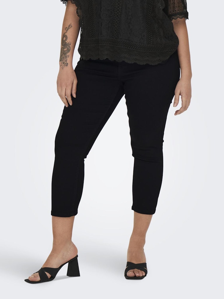 Capri Carwilly reg Black Denim