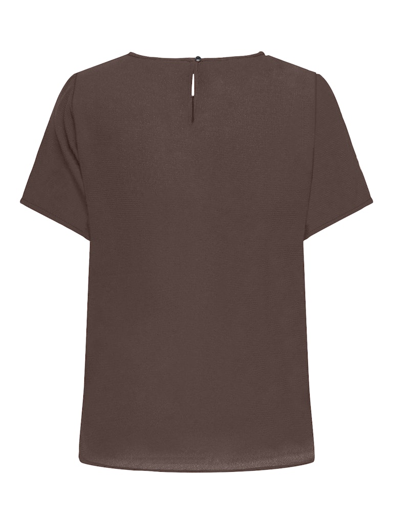 Shirt Carvica effen Chocolate Martini