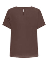 Shirt Carvica effen Chocolate Martini