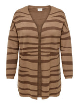 Vest Carfrida print zebra Toasted Coconut