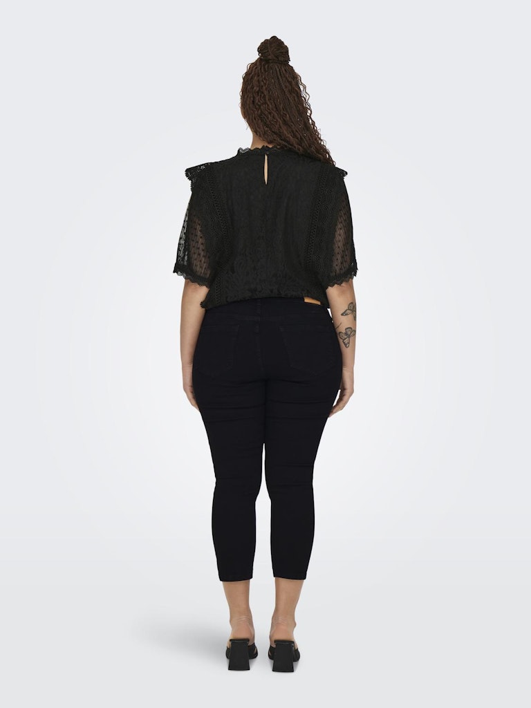 Capri Carwilly reg Black Denim