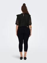 Capri Carwilly reg Black Denim