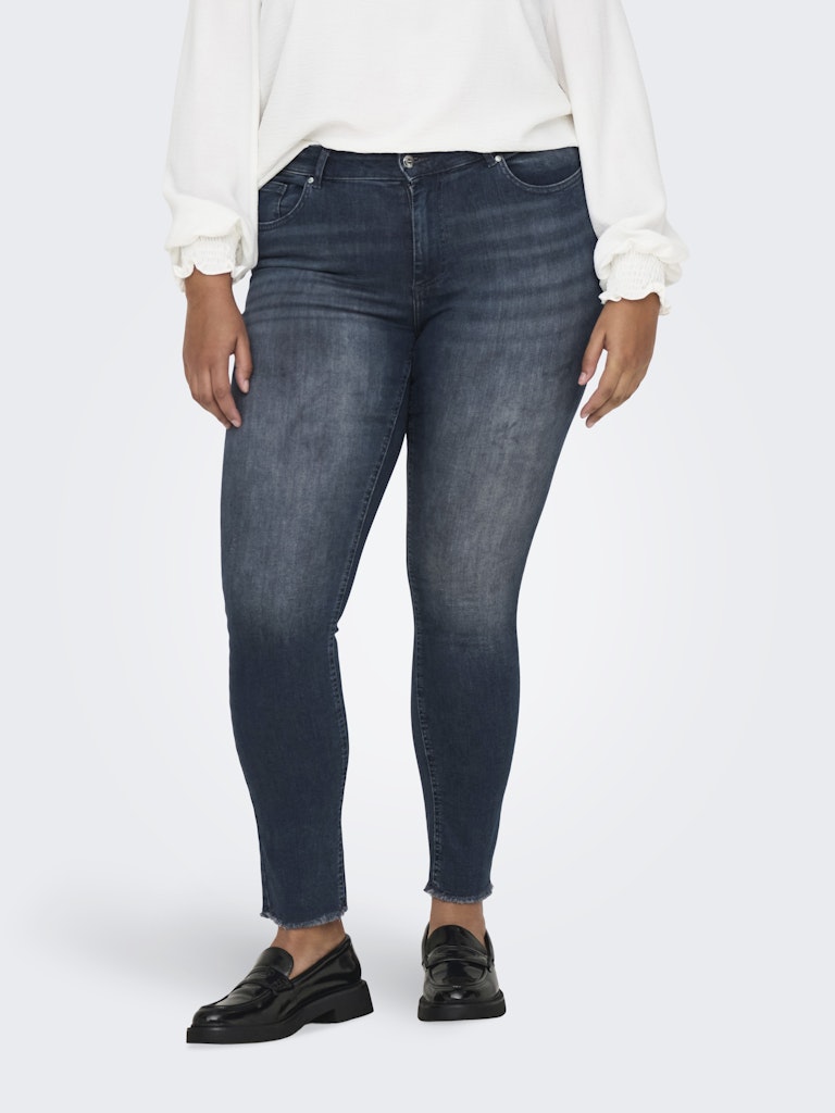 Jeans Carwilly reg ank skinny jeans Black/Blue (REA422) lengtemaat 32