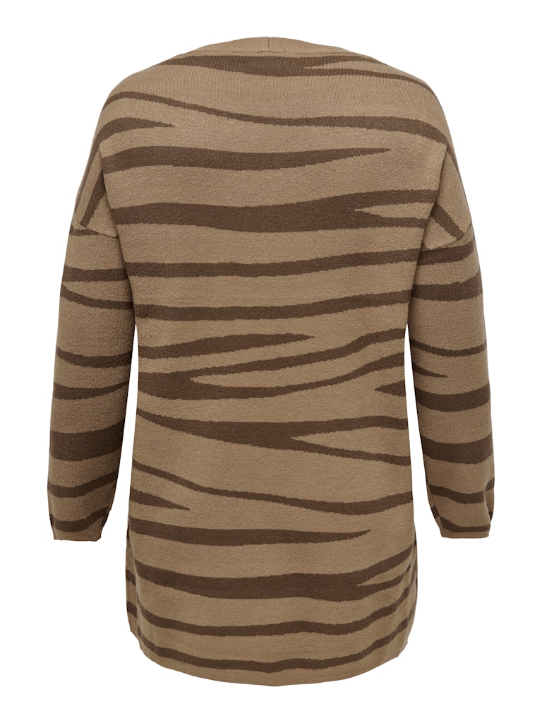 Vest Carfrida print zebra Toasted Coconut