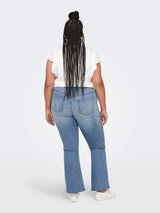 Flared Jeans Carmaya L32 Shape Up Medium Blue Denim