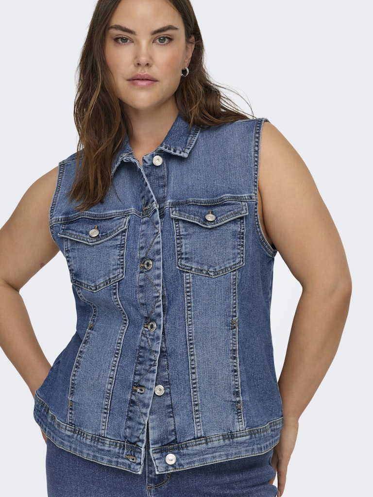 Jeans Gilet Carwespa medium blue