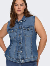 Jeans Gilet Carwespa medium blue
