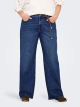 Jeans Carjuicy HW wide leg (REA255) Dark Blue denim LM34