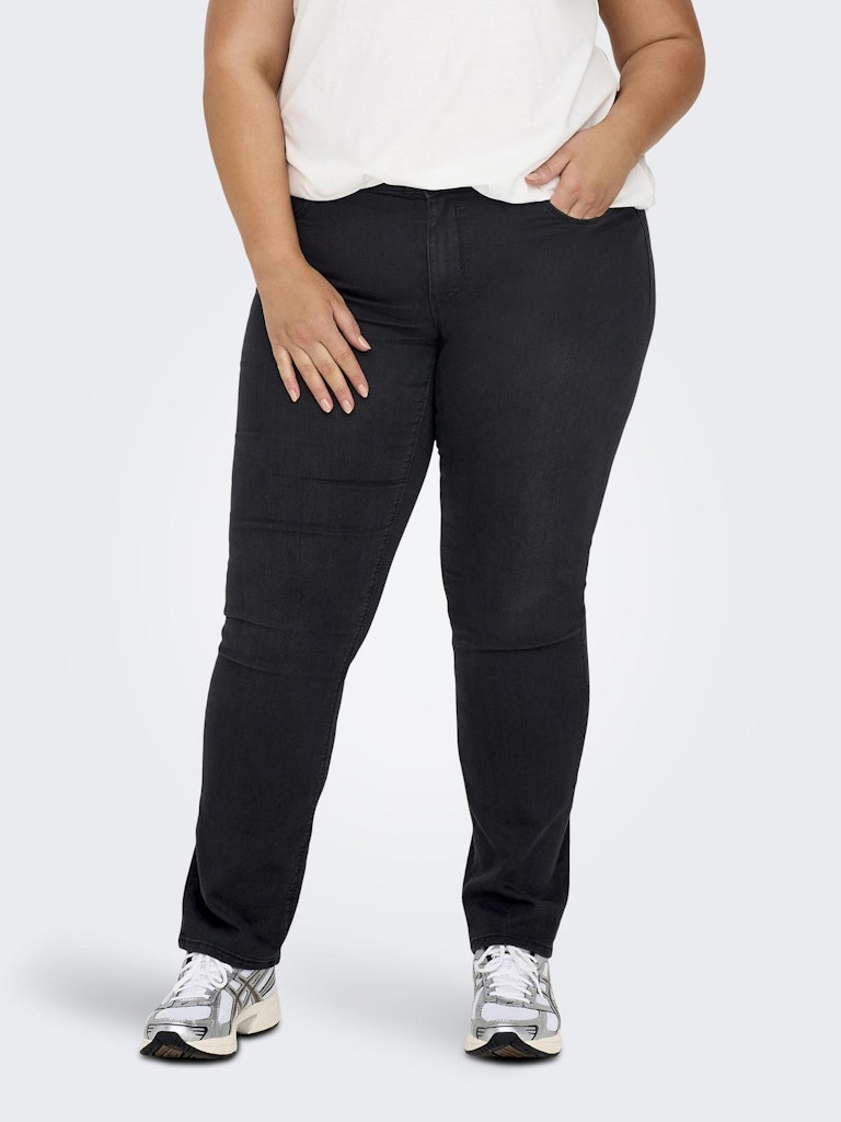 Jeans Carhiris Straight (pim522) push up Washed Black LM 32