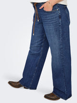 Jeans Carjuicy HW wide leg (REA255) Dark Blue denim LM34