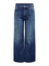 Jeans Carjuicy HW wide leg (REA255) Dark Blue denim LM34