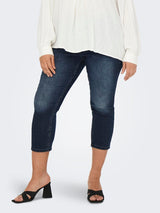 Capri Carwilly reg  Blue Black Denim