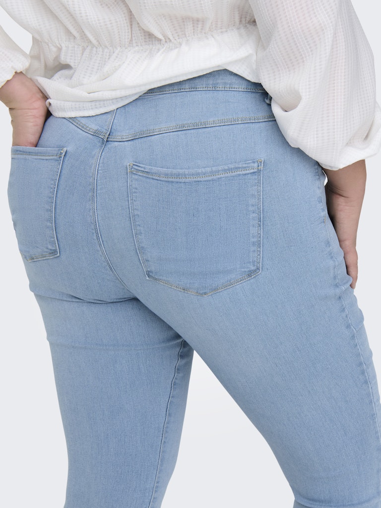 Jeans Carthunder reg push up skinny (BJ098) Light Blue Denim LM32