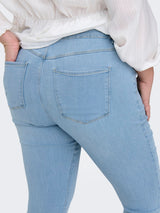 Jeans Carthunder reg push up skinny (BJ098) Light Blue Denim LM32