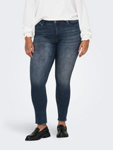 Jeans Carwilly reg ank skinny jeans Black/Blue (REA422) lengtemaat 34