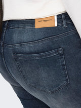Jeans Carwilly reg ank skinny jeans Black/Blue (REA422) lengtemaat 34