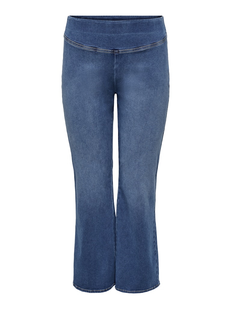 Flared tregging Jeans Carroyal Flared Medium Blue Denim LM34