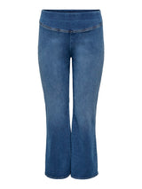 Flared tregging Jeans Carroyal Flared Medium Blue Denim LM34
